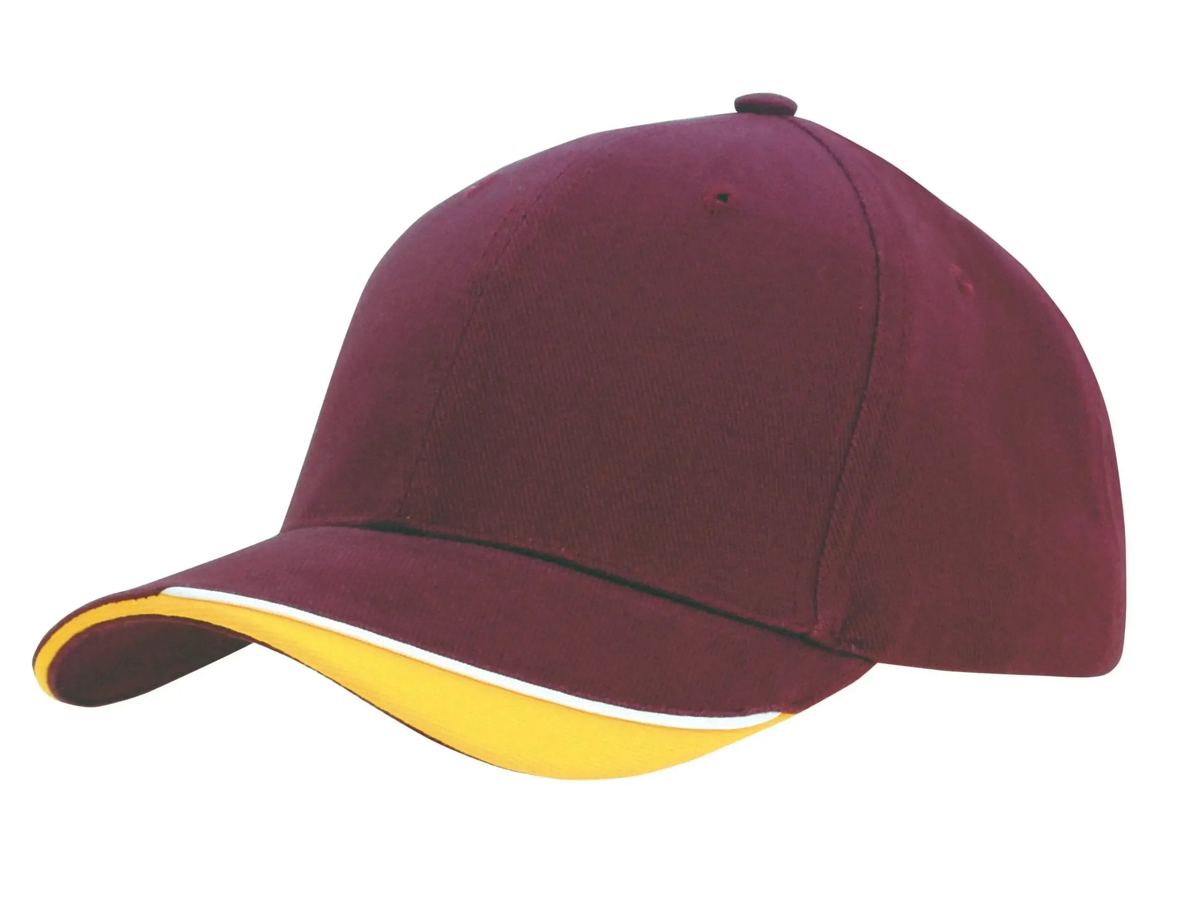 Headwear Bhc Cap With Indent & Sandwich X12 Headwear Professionals